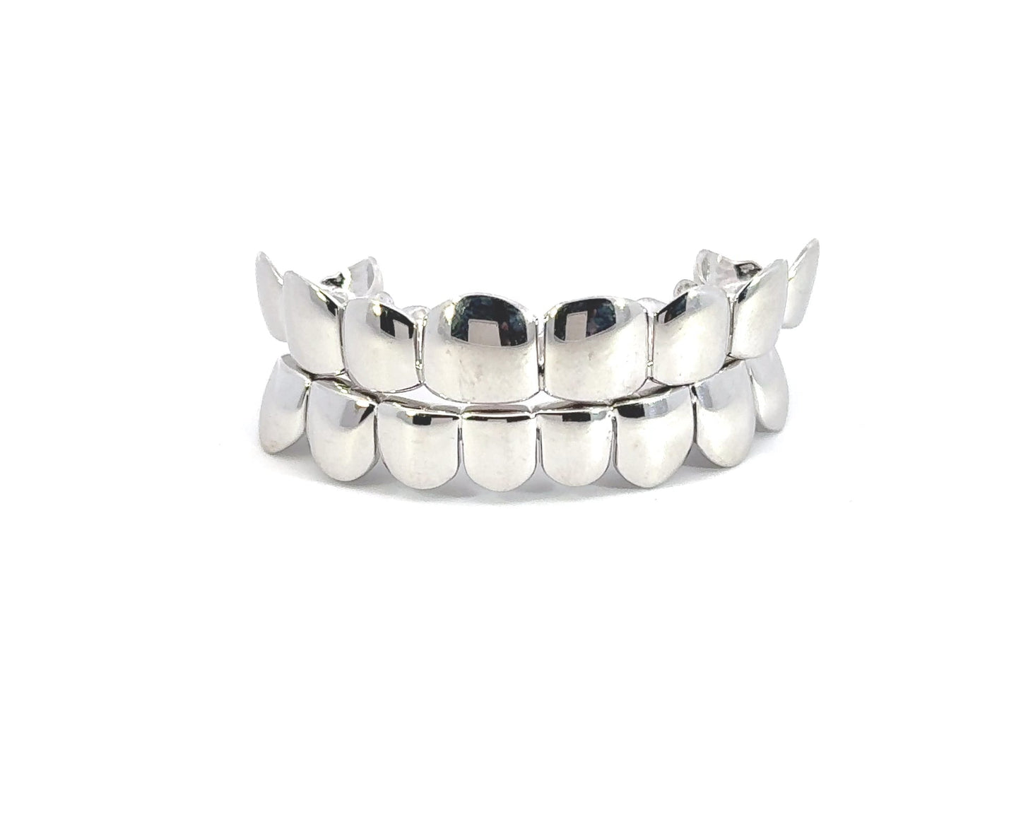 Plain 925 Silver Grillz