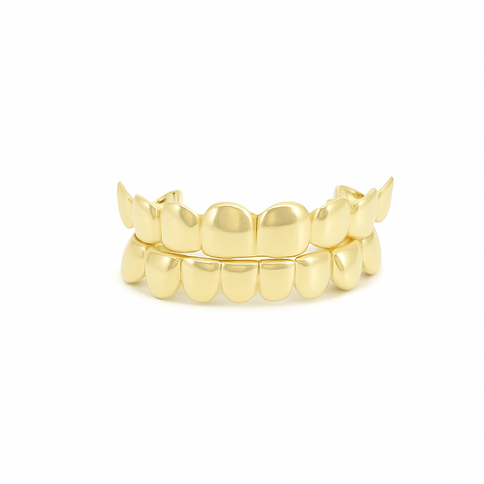 Plain Gold Grillz
