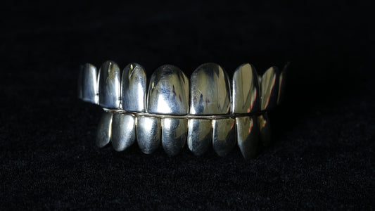 Plain 925 Silver Grillz