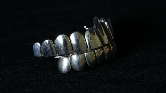 Plain 925 Silver Grillz