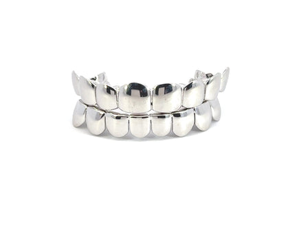 Plain 925 Silver Grillz